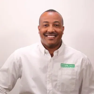 Adrian Titsworth, general manager of Office Pride of Oklahoma City-Edmond